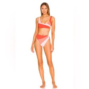 L*SPACE Luca Bikini Bottom - Sunburst // XS